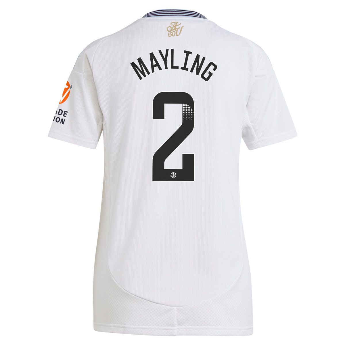 aston villa wsl adidas away shirt 2024-25 – womens with mayling 2 printing Collection - Official Aston Villa Shirts & Jerseys