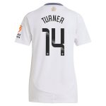 aston villa wsl adidas away shirt 2024-25 – womens with turner 14 printing Collection - Official Aston Villa Shirts & Jerseys