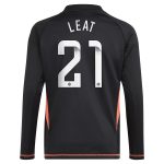 aston villa wsl adidas goalkeeper shirt 2024-25 – long sleeve – kids with leat 21 printing Collection - Official Aston Villa Shirts & Jerseys
