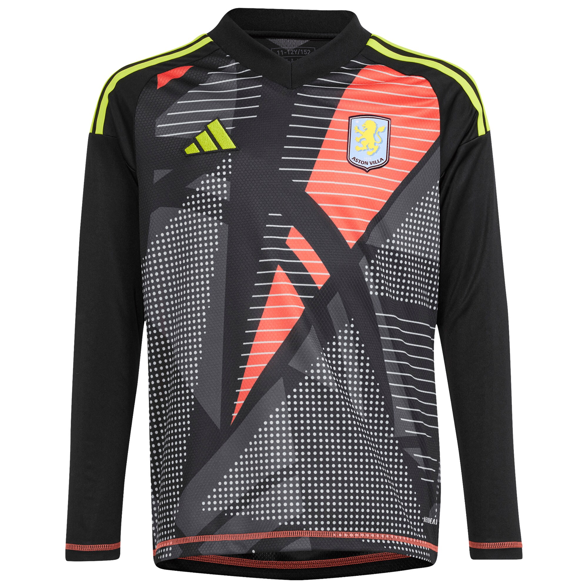 aston villa wsl adidas goalkeeper shirt 2024-25 – long sleeve – kids with talbert 26 printing Collection - Official Aston Villa Shirts & Jerseys