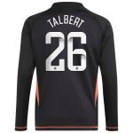 aston villa wsl adidas goalkeeper shirt 2024-25 – long sleeve – kids with talbert 26 printing Collection - Official Aston Villa Shirts & Jerseys