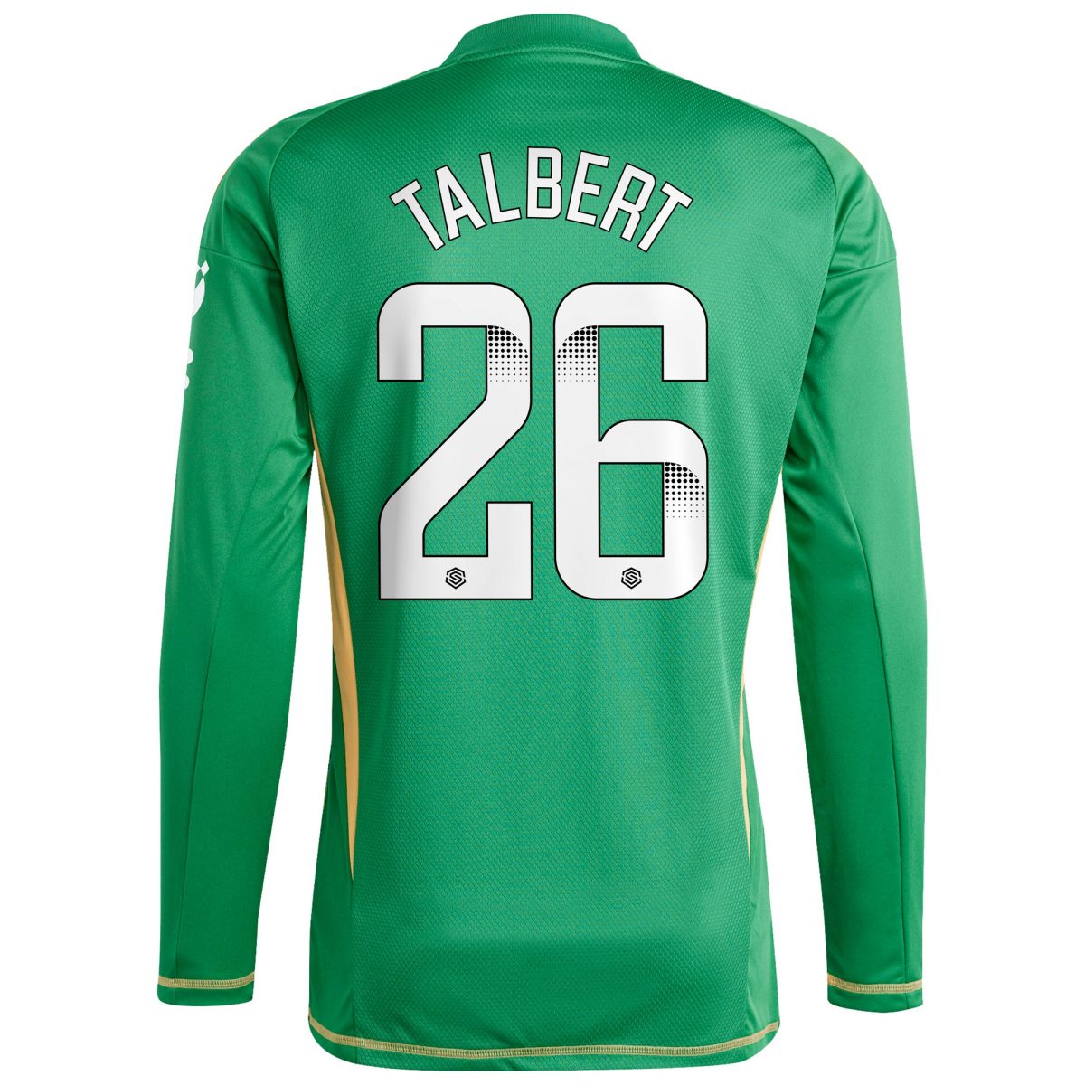 aston villa wsl adidas goalkeeper shirt 2024-25 – long sleeve with talbert 26 printing 202849399 Collection - Official Aston Villa Shirts & Jerseys