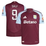 aston villa wsl adidas home authentic shirt 2024-25 with daly 9 printing Collection - Official Aston Villa Shirts & Jerseys