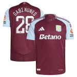 aston villa wsl adidas home authentic shirt 2024-25 with gabi nunes 28 printing Collection - Official Aston Villa Shirts & Jerseys
