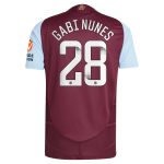 aston villa wsl adidas home authentic shirt 2024-25 with gabi nunes 28 printing Collection - Official Aston Villa Shirts & Jerseys