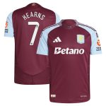 aston villa wsl adidas home authentic shirt 2024-25 with kearns 7 printing Collection - Official Aston Villa Shirts & Jerseys