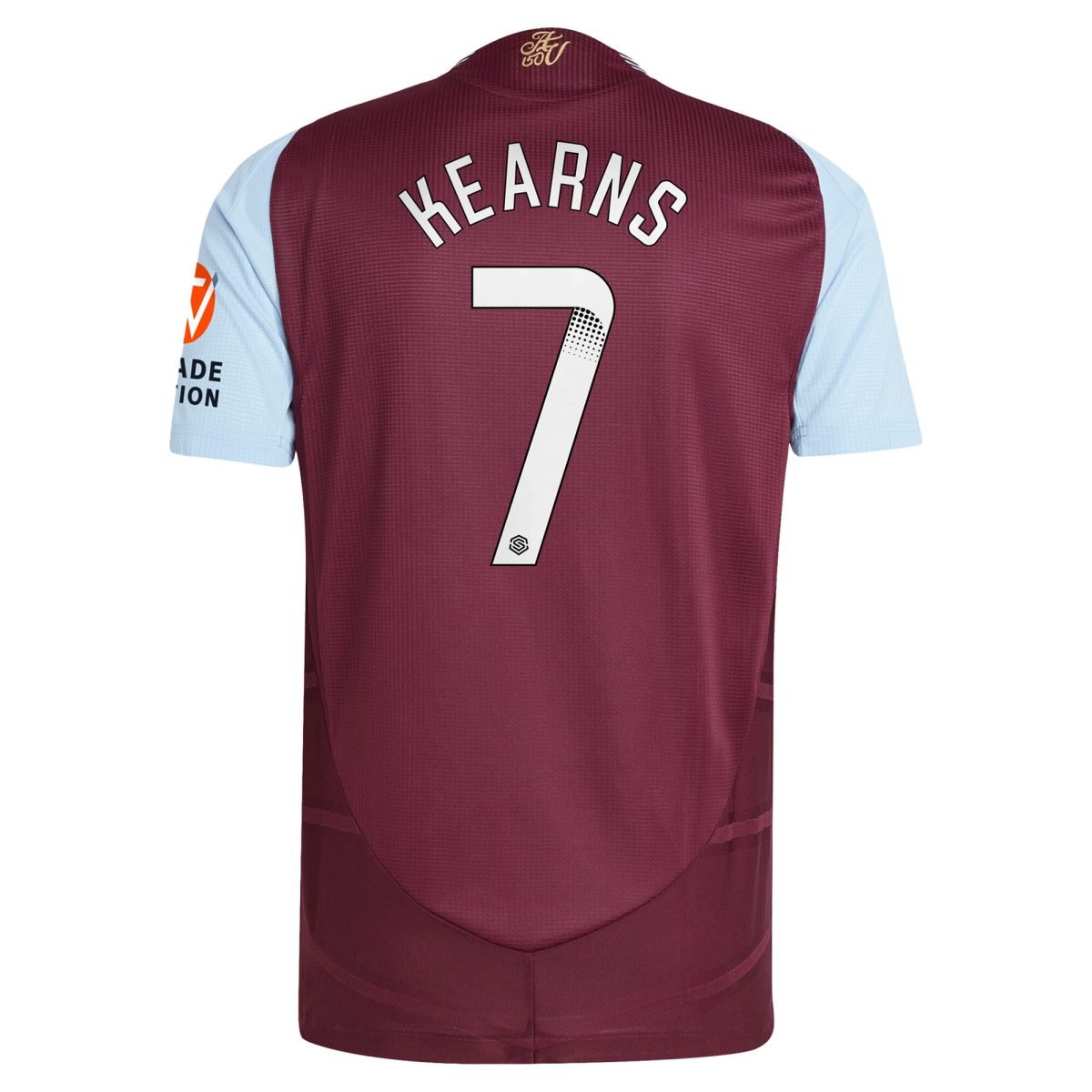 aston villa wsl adidas home authentic shirt 2024-25 with kearns 7 printing Collection - Official Aston Villa Shirts & Jerseys