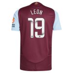 aston villa wsl adidas home authentic shirt 2024-25 with leon 19 printing Collection - Official Aston Villa Shirts & Jerseys