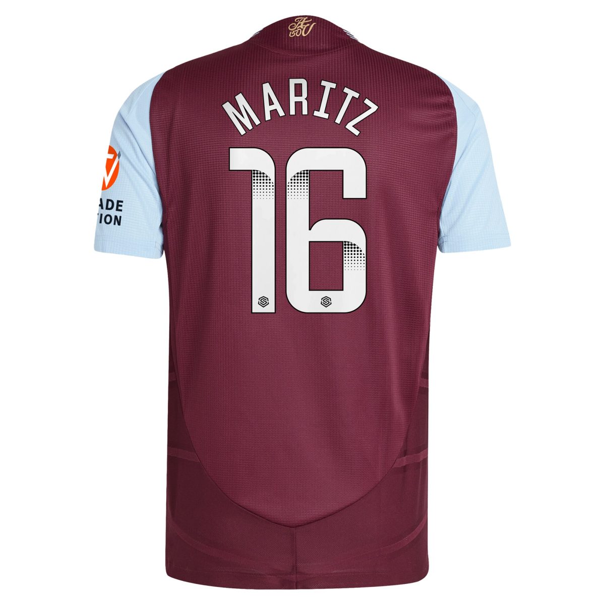 aston villa wsl adidas home authentic shirt 2024-25 with maritz 26 printing Collection - Official Aston Villa Shirts & Jerseys