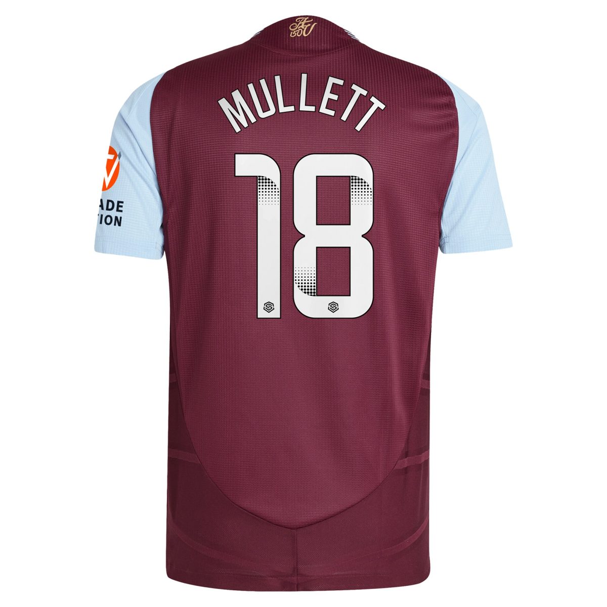 aston villa wsl adidas home authentic shirt 2024-25 with mullett 18 printing Collection - Official Aston Villa Shirts & Jerseys