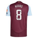 aston villa wsl adidas home authentic shirt 2024-25 with nobbs 8 printing Collection - Official Aston Villa Shirts & Jerseys