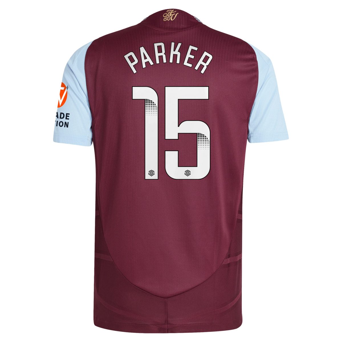 aston villa wsl adidas home authentic shirt 2024-25 with parker 15 printing Collection - Official Aston Villa Shirts & Jerseys