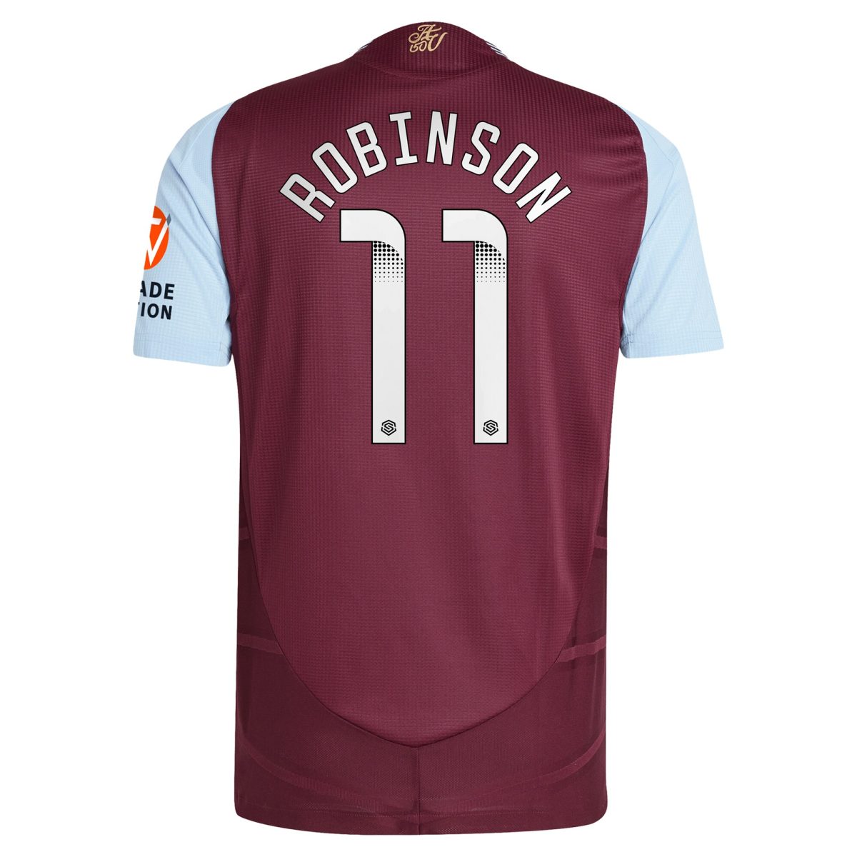 aston villa wsl adidas home authentic shirt 2024-25 with robinson 11 printing Collection - Official Aston Villa Shirts & Jerseys