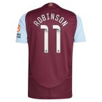 aston villa wsl adidas home authentic shirt 2024-25 with robinson 11 printing Collection - Official Aston Villa Shirts & Jerseys