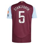 aston villa wsl adidas home authentic shirt 2024-25 with staniforth 5 printing Collection - Official Aston Villa Shirts & Jerseys