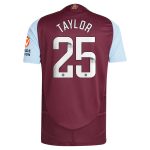 aston villa wsl adidas home authentic shirt 2024-25 with taylor 25 printing Collection - Official Aston Villa Shirts & Jerseys