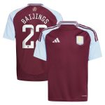 aston villa wsl adidas home shirt 2024-25 – kids with baijings 22 printing Collection - Official Aston Villa Shirts & Jerseys