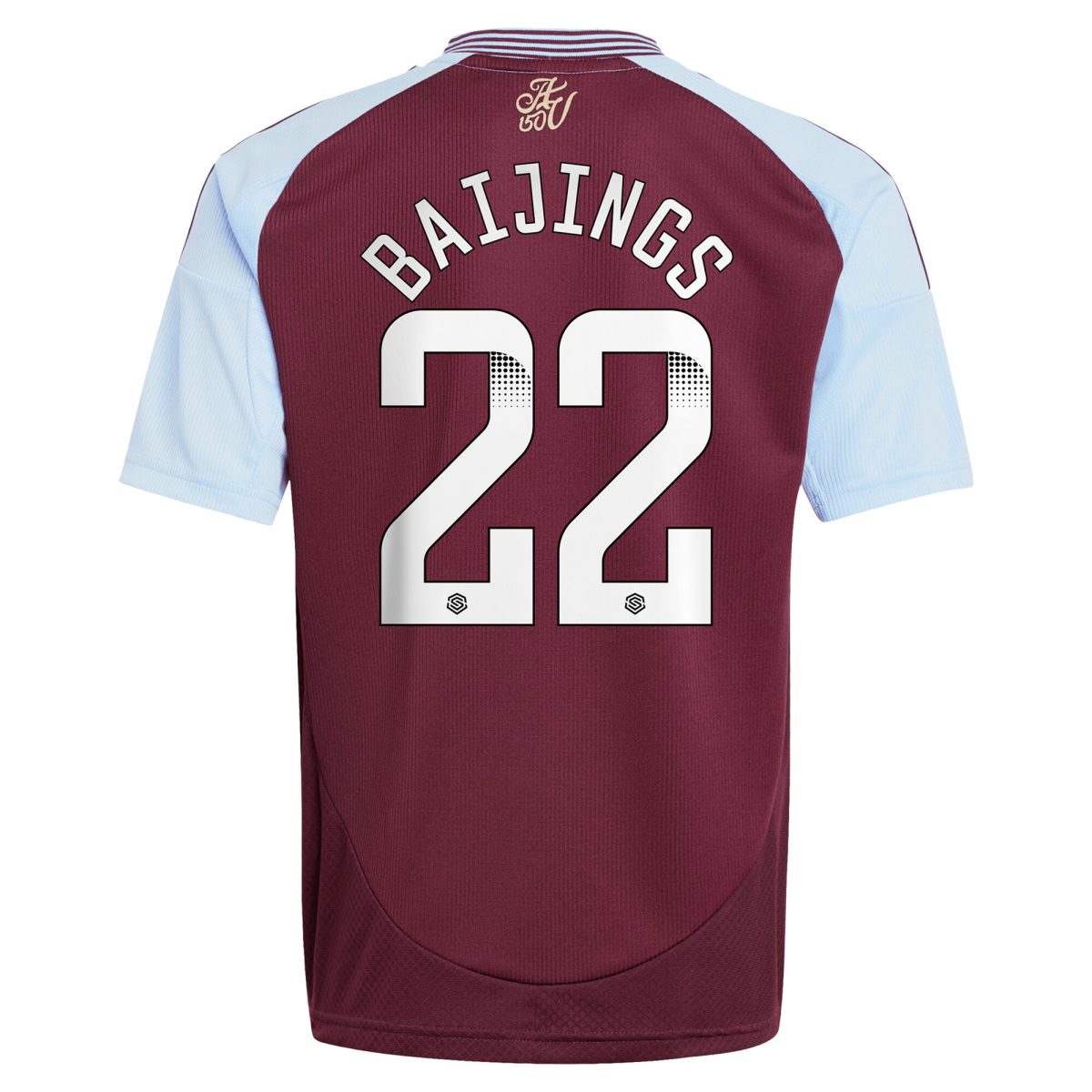 aston villa wsl adidas home shirt 2024-25 – kids with baijings 22 printing Collection - Official Aston Villa Shirts & Jerseys