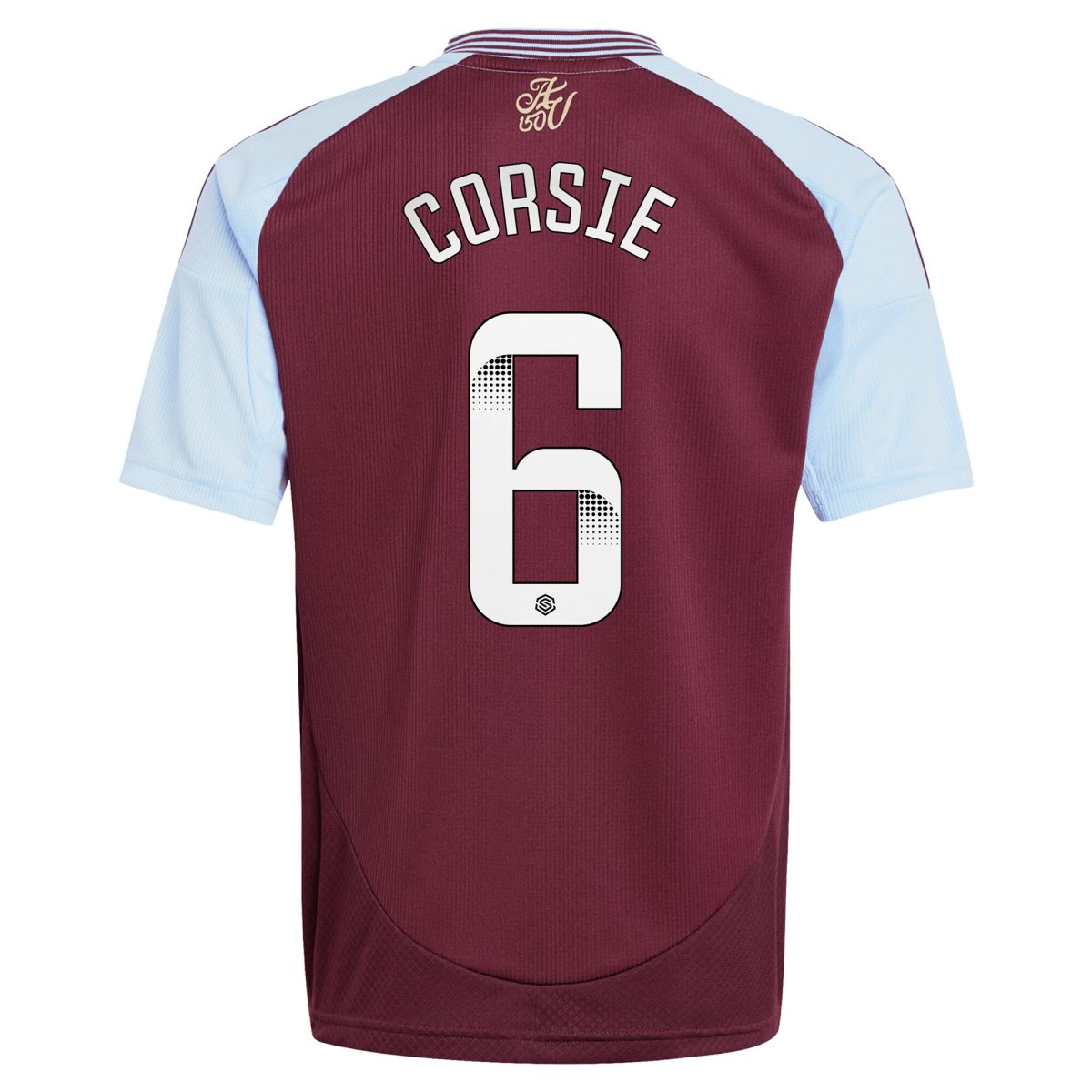aston villa wsl adidas home shirt 2024-25 – kids with corsie 6 printing Collection - Official Aston Villa Shirts & Jerseys