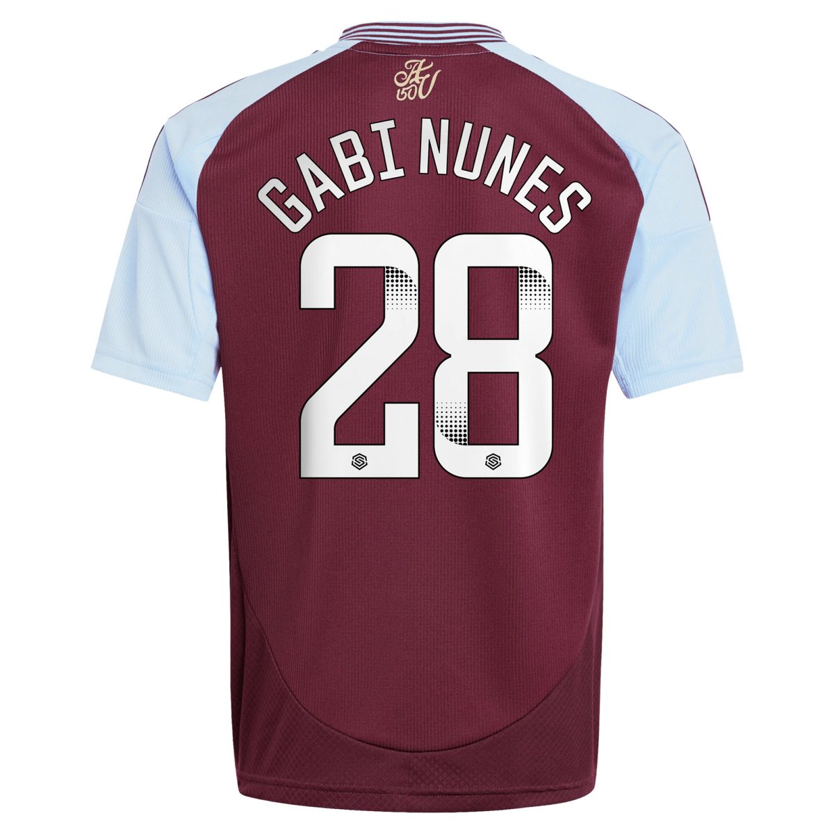 aston villa wsl adidas home shirt 2024-25 – kids with gabi nunes 28 printing Collection - Official Aston Villa Shirts & Jerseys