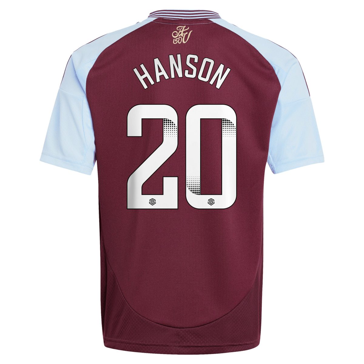 aston villa wsl adidas home shirt 2024-25 – kids with hanson 20 printing Collection - Official Aston Villa Shirts & Jerseys