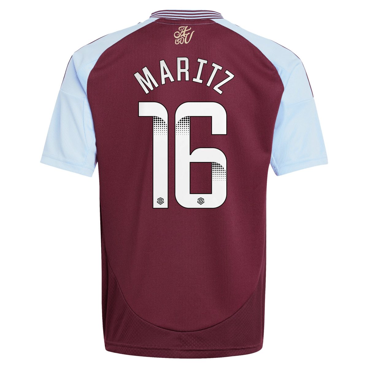 aston villa wsl adidas home shirt 2024-25 – kids with maritz 26 printing Collection - Official Aston Villa Shirts & Jerseys