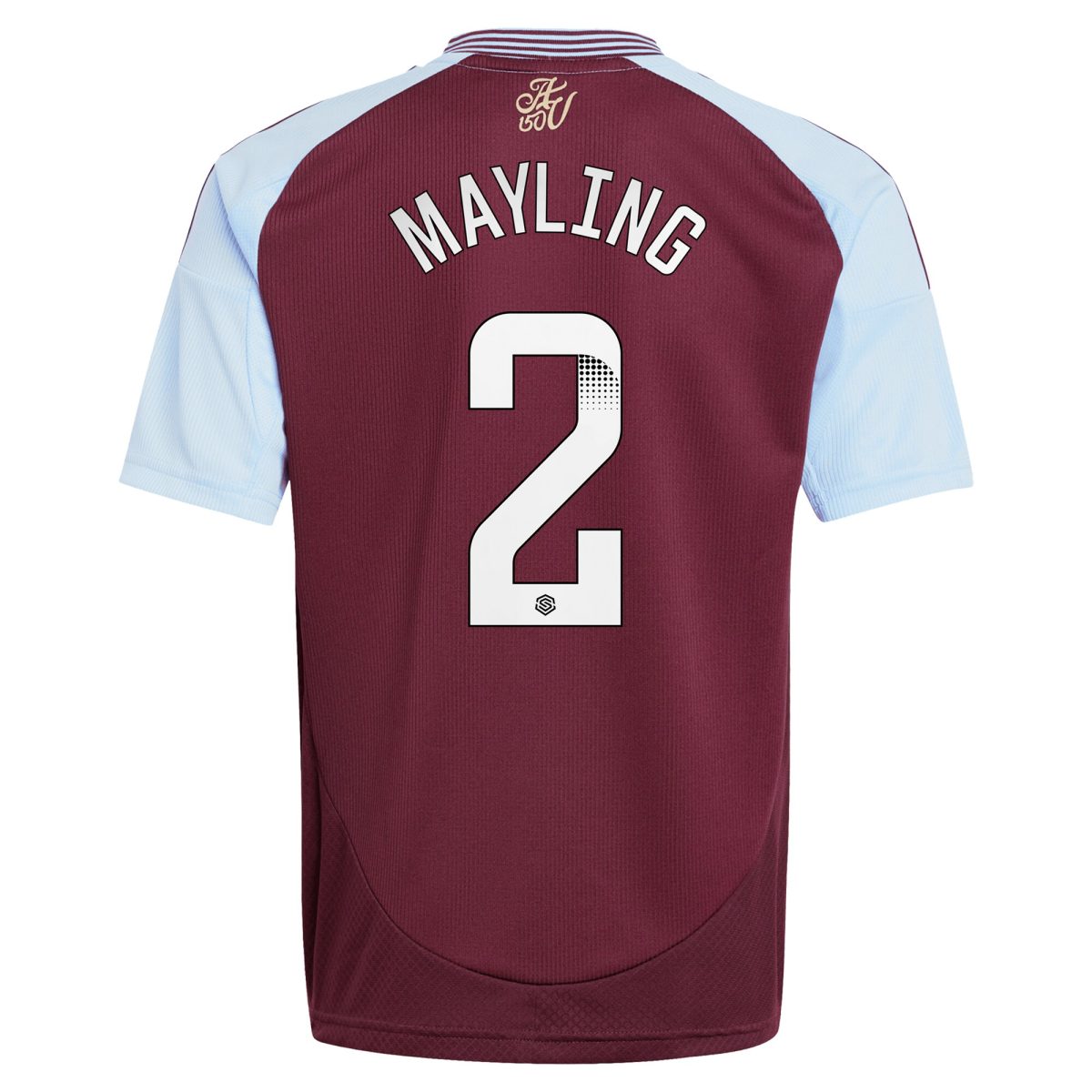 aston villa wsl adidas home shirt 2024-25 – kids with mayling 2 printing Collection - Official Aston Villa Shirts & Jerseys