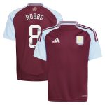 aston villa wsl adidas home shirt 2024-25 – kids with nobbs 8 printing Collection - Official Aston Villa Shirts & Jerseys