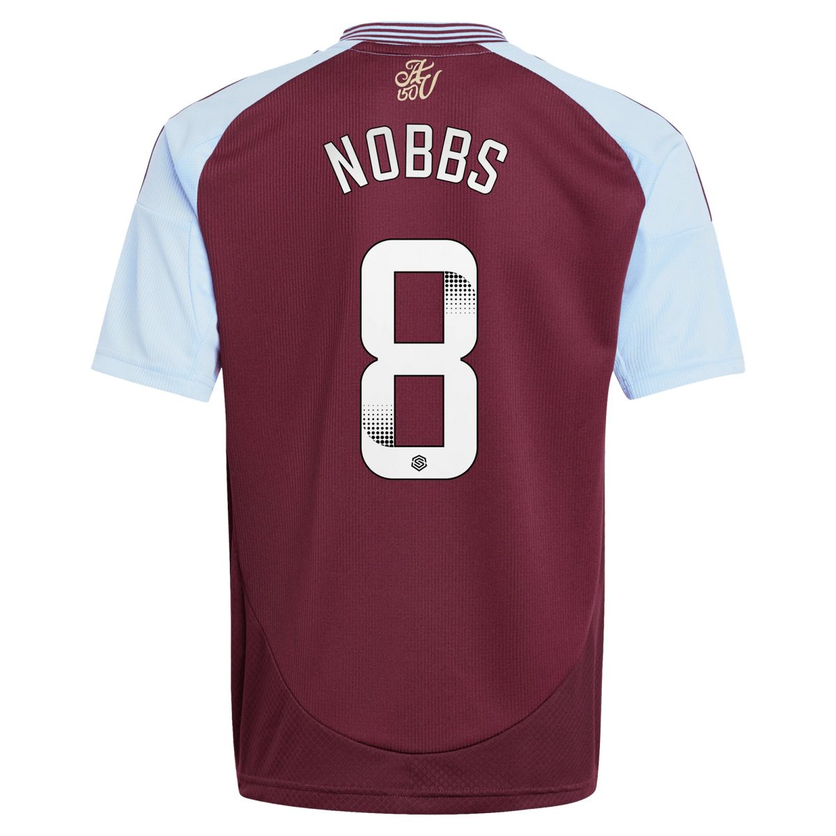 aston villa wsl adidas home shirt 2024-25 – kids with nobbs 8 printing Collection - Official Aston Villa Shirts & Jerseys
