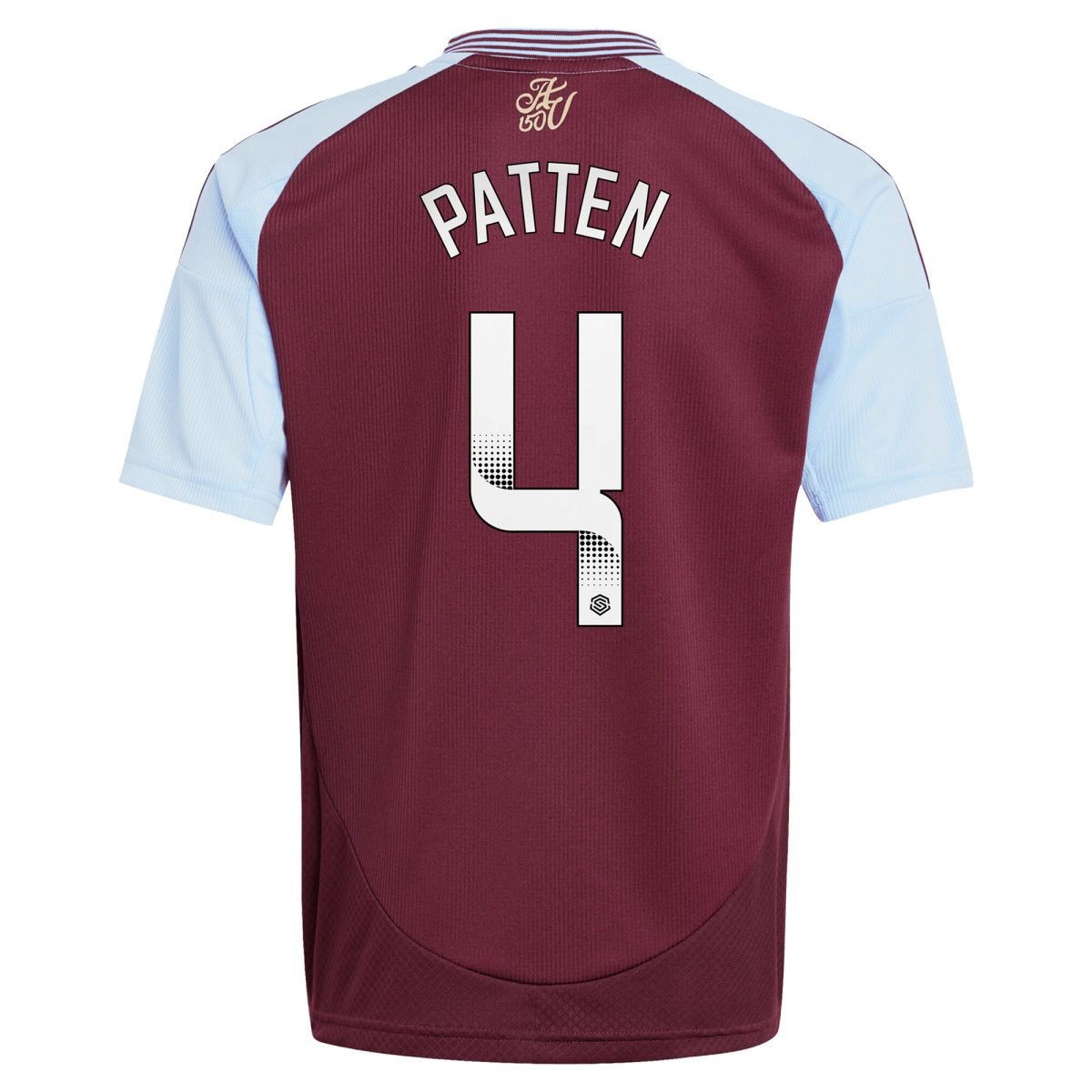 aston villa wsl adidas home shirt 2024-25 – kids with patten 4 printing Collection - Official Aston Villa Shirts & Jerseys