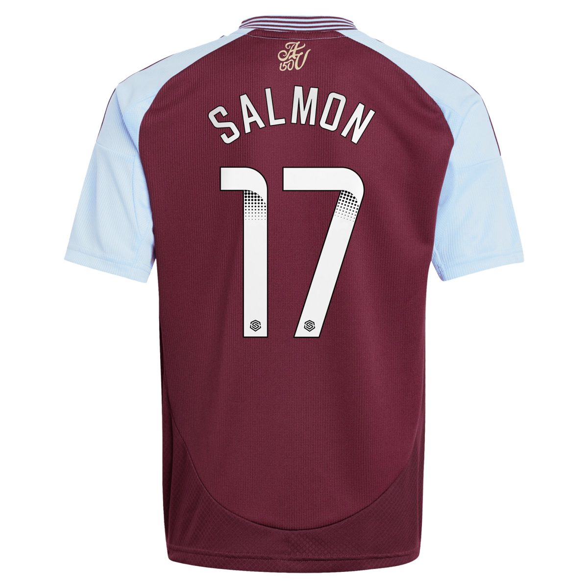 aston villa wsl adidas home shirt 2024-25 – kids with salmon 17 printing Collection - Official Aston Villa Shirts & Jerseys