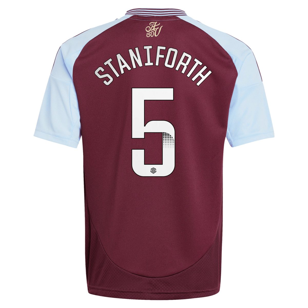 aston villa wsl adidas home shirt 2024-25 – kids with staniforth 5 printing Collection - Official Aston Villa Shirts & Jerseys