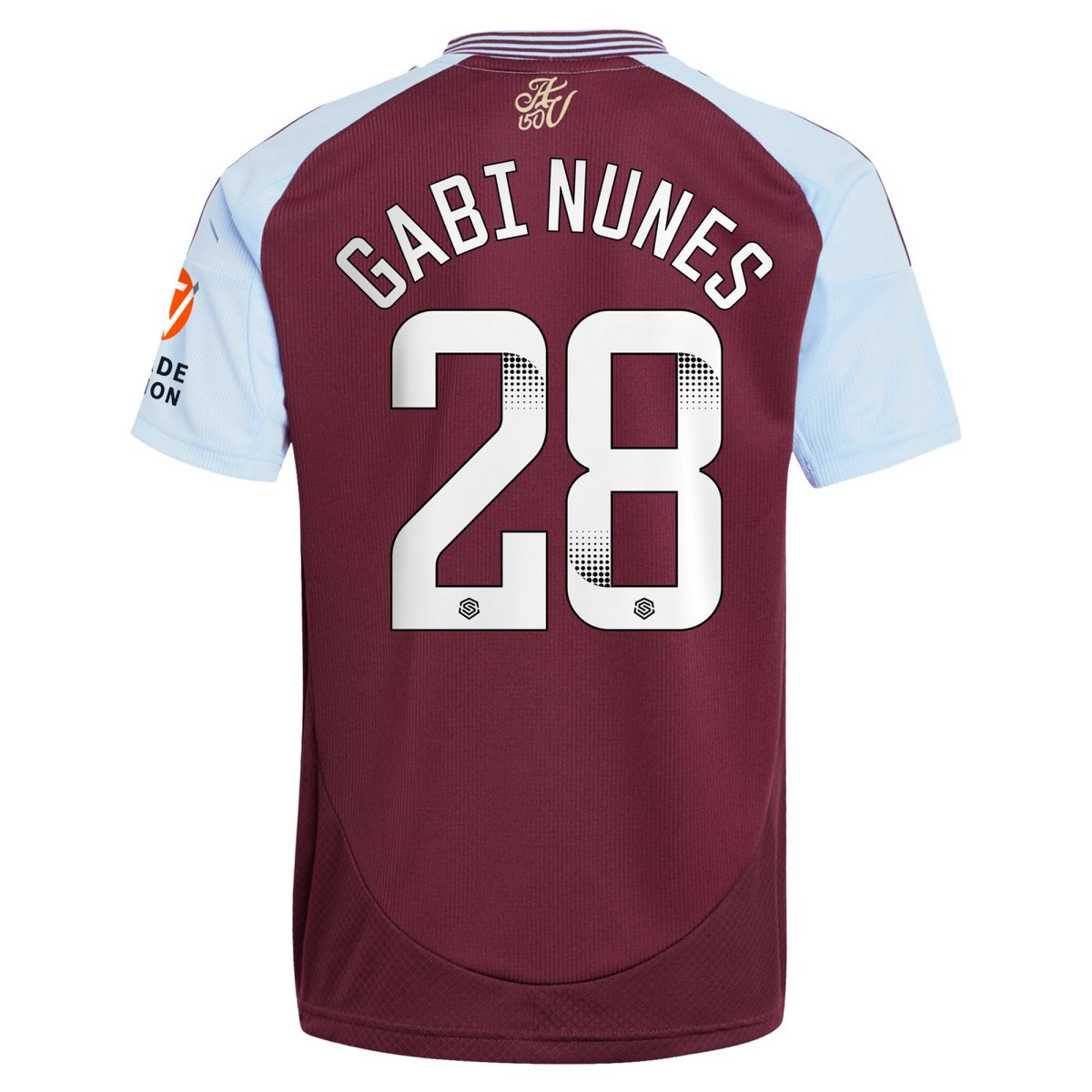 aston villa wsl adidas home shirt 2024-25 with gabi nunes 28 printing Collection - Official Aston Villa Shirts & Jerseys