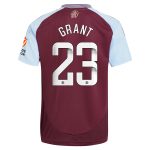 aston villa wsl adidas home shirt 2024-25 with grant 23 printing Collection - Official Aston Villa Shirts & Jerseys