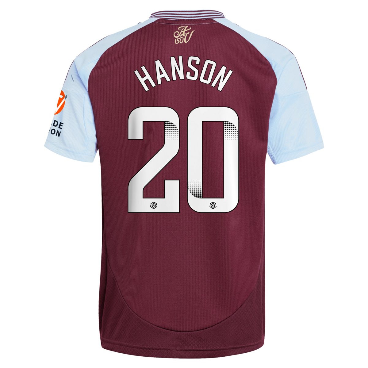 aston villa wsl adidas home shirt 2024-25 with hanson 20 printing Collection - Official Aston Villa Shirts & Jerseys