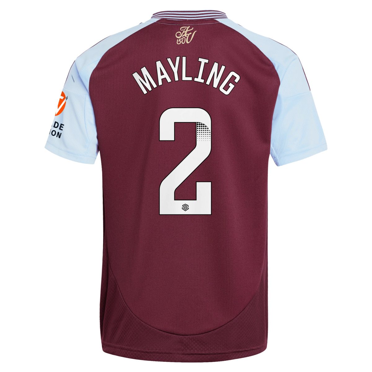 aston villa wsl adidas home shirt 2024-25 with mayling 2 printing Collection - Official Aston Villa Shirts & Jerseys