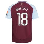 aston villa wsl adidas home shirt 2024-25 with mullett 18 printing Collection - Official Aston Villa Shirts & Jerseys