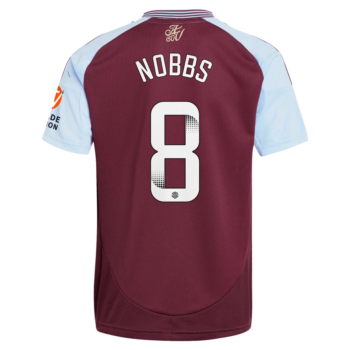 aston villa wsl adidas home shirt 2024-25 with nobbs 8 printing Collection - Official Aston Villa Shirts & Jerseys