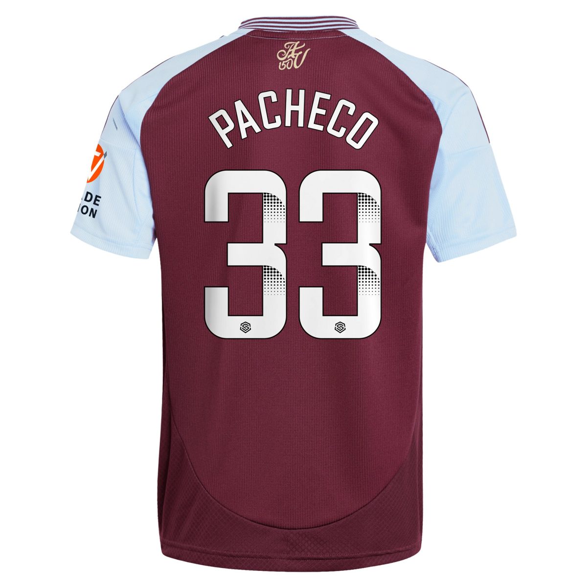 aston villa wsl adidas home shirt 2024-25 with pacheco 33 printing Collection - Official Aston Villa Shirts & Jerseys