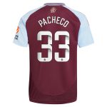 aston villa wsl adidas home shirt 2024-25 with pacheco 33 printing Collection - Official Aston Villa Shirts & Jerseys