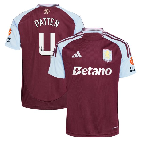 aston villa wsl adidas home shirt 2024-25 with patten 4 printing Collection - Official Aston Villa Shirts & Jerseys