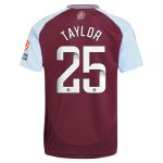 aston villa wsl adidas home shirt 2024-25 with taylor 25 printing Collection - Official Aston Villa Shirts & Jerseys
