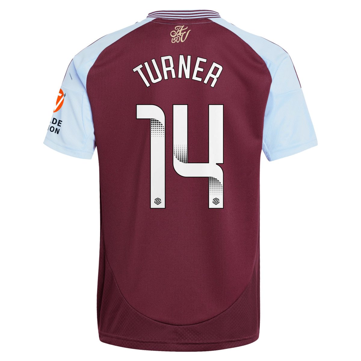 aston villa wsl adidas home shirt 2024-25 with turner 14 printing Collection - Official Aston Villa Shirts & Jerseys