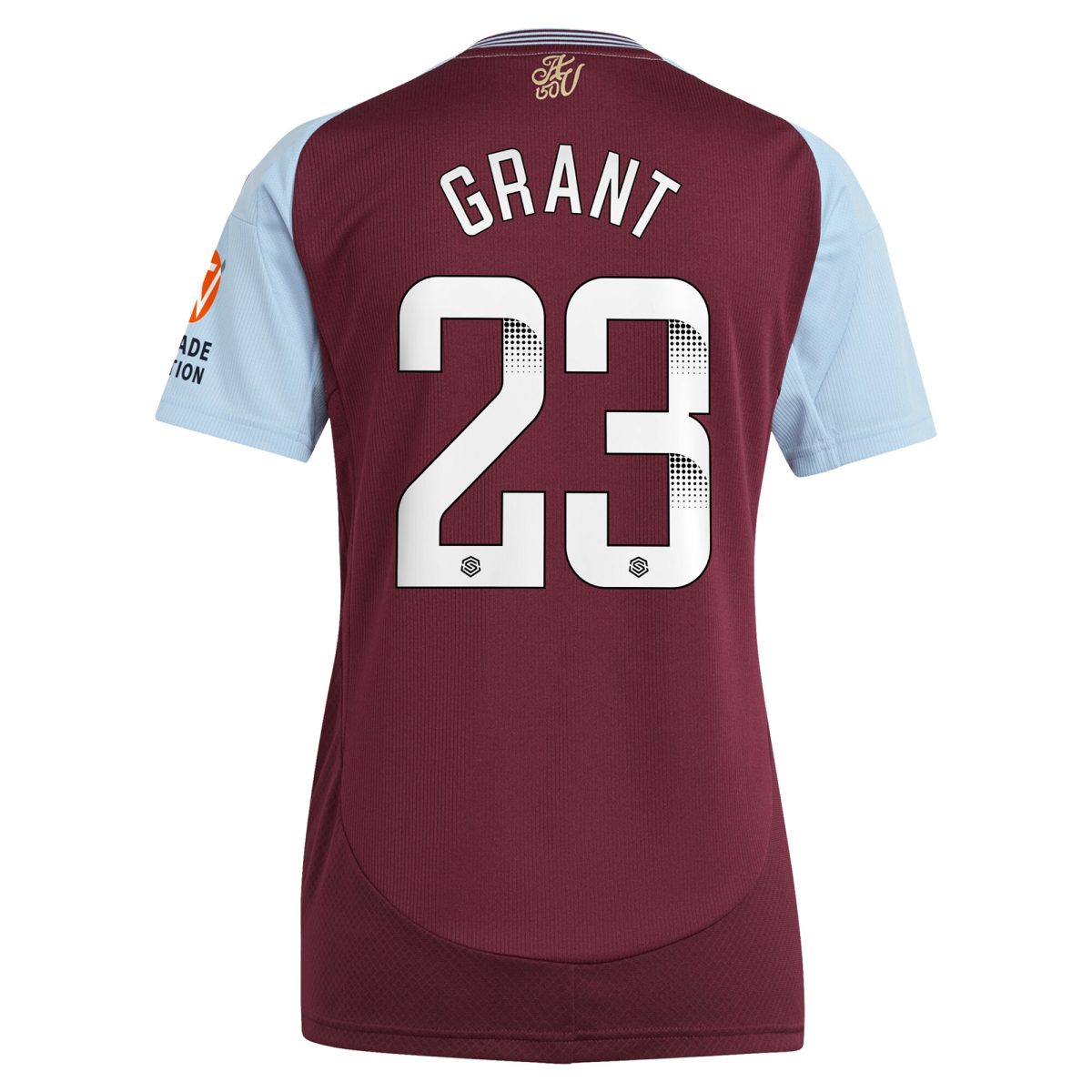 aston villa wsl adidas home shirt 2024-25 – womens with grant 23 printing Collection - Official Aston Villa Shirts & Jerseys
