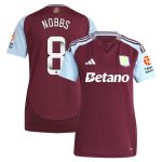 aston villa wsl adidas home shirt 2024-25 – womens with nobbs 8 printing Collection - Official Aston Villa Shirts & Jerseys