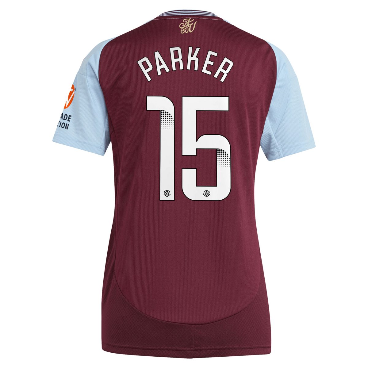 aston villa wsl adidas home shirt 2024-25 – womens with parker 15 printing Collection - Official Aston Villa Shirts & Jerseys