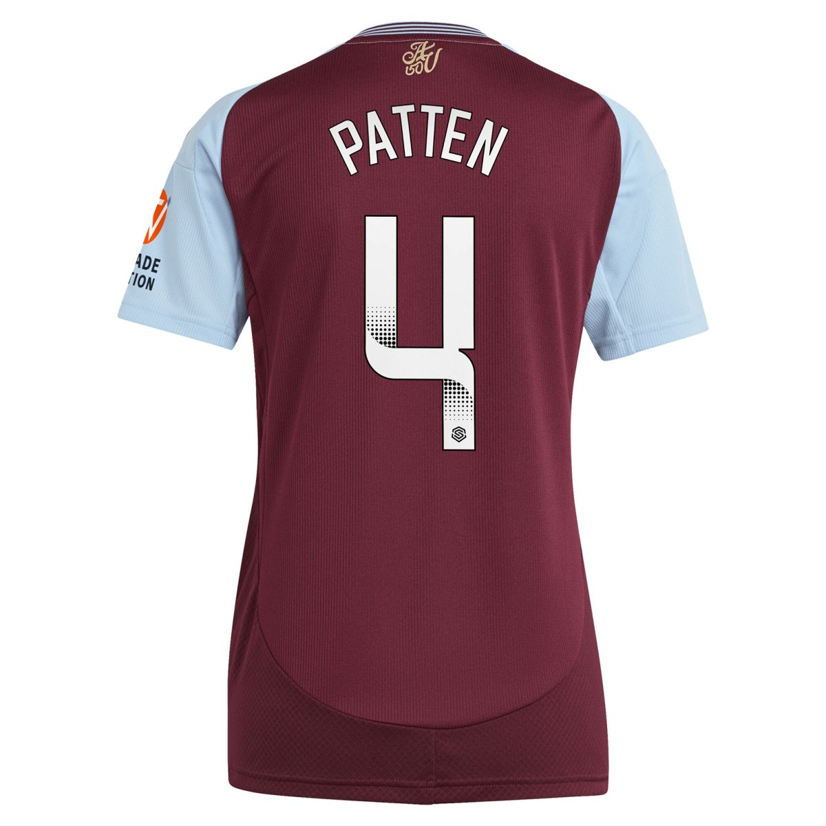 aston villa wsl adidas home shirt 2024-25 – womens with patten 4 printing Collection - Official Aston Villa Shirts & Jerseys