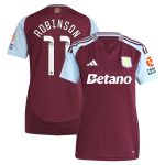 aston villa wsl adidas home shirt 2024-25 – womens with robinson 11 printing Collection - Official Aston Villa Shirts & Jerseys