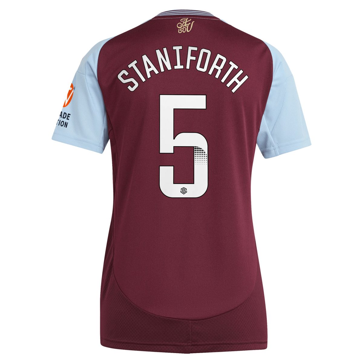 aston villa wsl adidas home shirt 2024-25 – womens with staniforth 5 printing Collection - Official Aston Villa Shirts & Jerseys