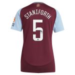 aston villa wsl adidas home shirt 2024-25 – womens with staniforth 5 printing Collection - Official Aston Villa Shirts & Jerseys